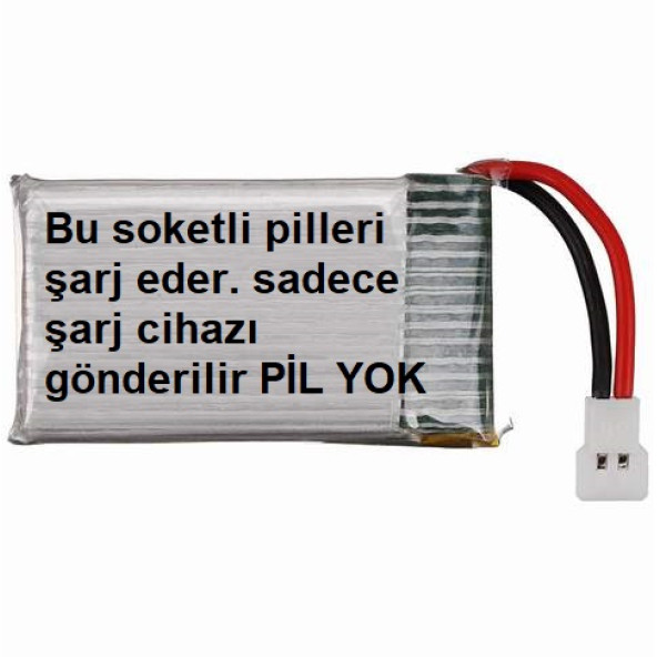 Drone Pili Şarj Cihazı Jst Ph Mx2.0 Fiş Güç Adaptörü 6.0v 250mah Çıkış 2 YIL GARANTİLİ) - 3