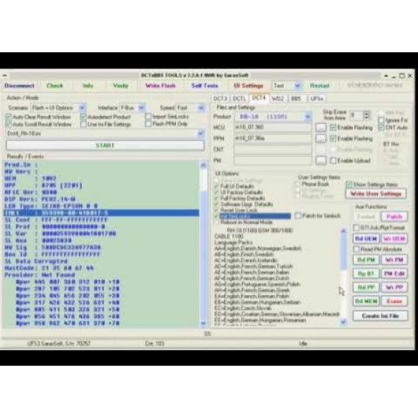 Ufs Box Nokia Ericsson Samsung Motorola Lg Sharp Program Cihazı Kablosuz - Resim 4