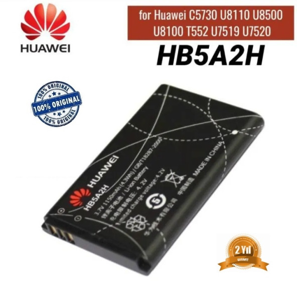 Huawei Uyumlu 1150 Mah Hb5a2h U8500 U7510 U8100 U8110 Pil Batarya Battery