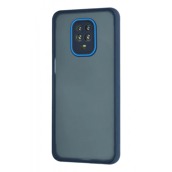 Xiaomi Redmi Note 9S / 9 Pro Kılıf Freya Lazer Lens Kamera Çerçeveli Silikon Kapak - 6