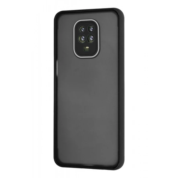 Xiaomi Redmi Note 9S / 9 Pro Kılıf Freya Lazer Lens Kamera Çerçeveli Silikon Kapak - 8