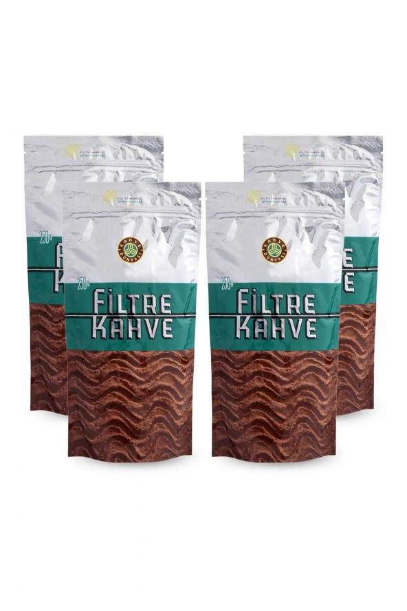 Kahve Dünyası 250 gr 4'lü Paket Filtre Kahve