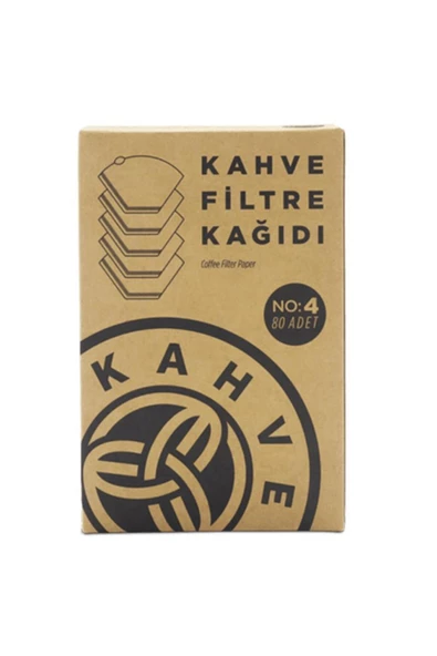 Kahve Dünyası Filtre Kahve Kağıdı No:4 80'li