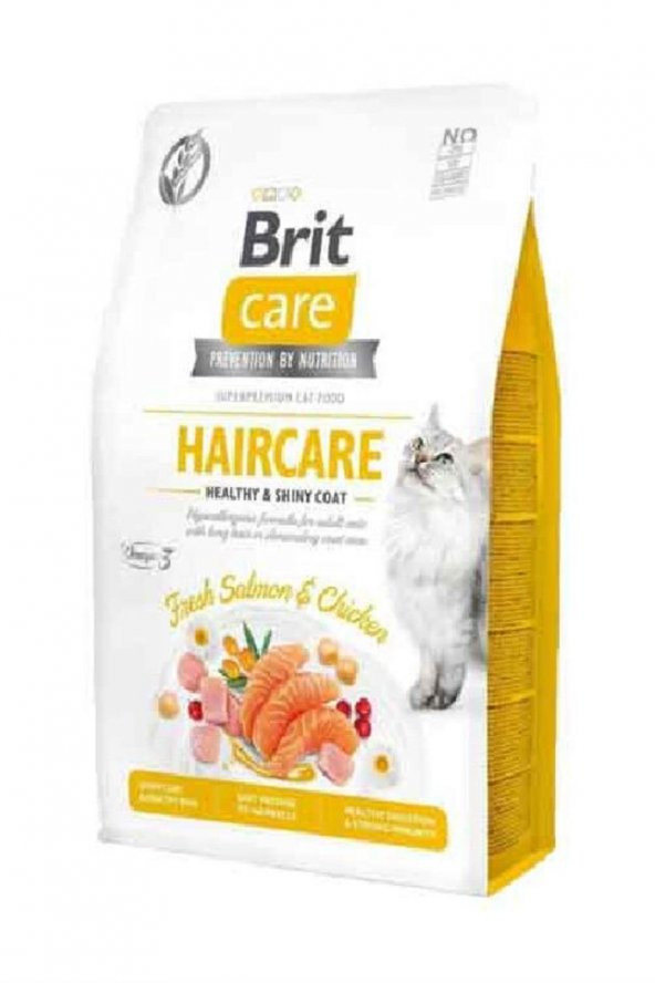 Haircare Hypo-allergenic Deri Ve Tüy Sağlığı Için Tahılsız Yetişkin Kedi Maması 2kg - 2
