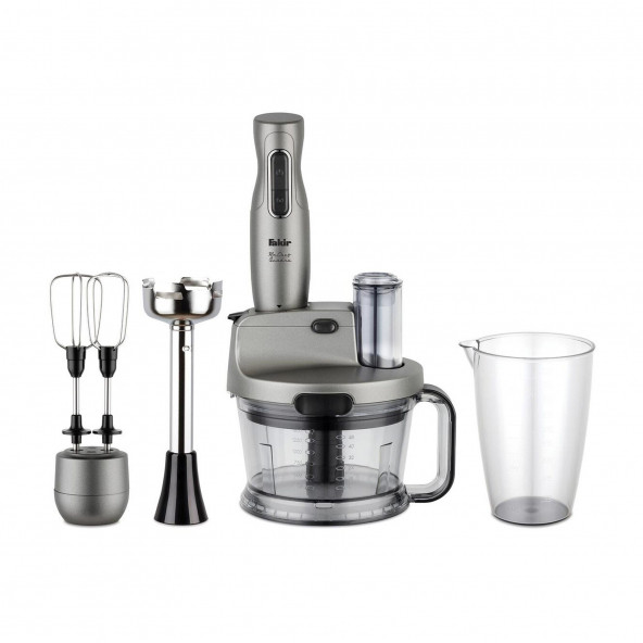 Fakir Mr Chef Quadro 1000 W Blender Seti Silverstone