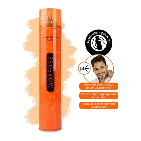 Morfose Saç Spreyi Ultra Strong (Ultra Sert) 400 Ml 2 Adet - 4