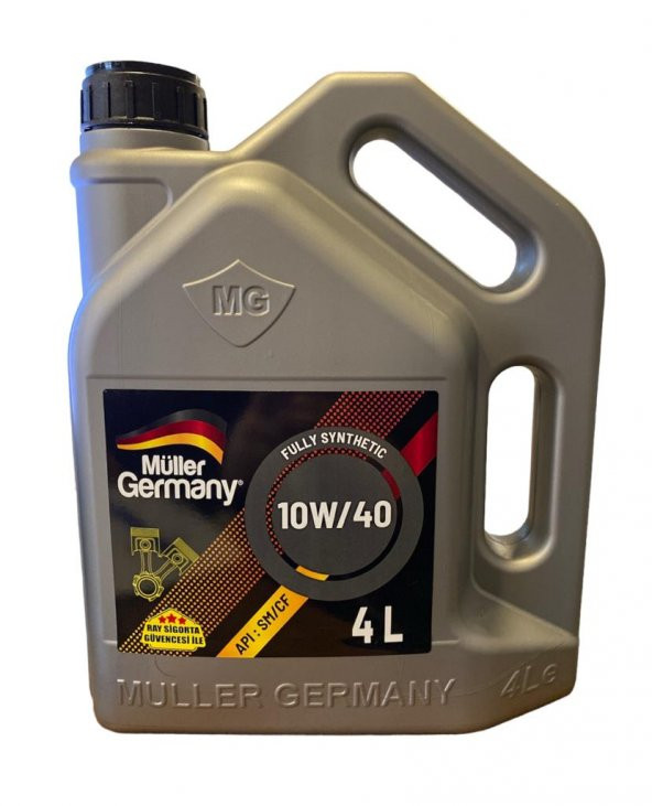 Müller Fully Synthetic 10W-40 Motor Yağı 4Lt -Üretim yılı :2023