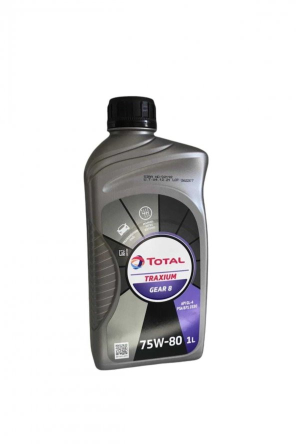 Traxıum Gear 8 75w-80 1litre (2022 Tarihli)