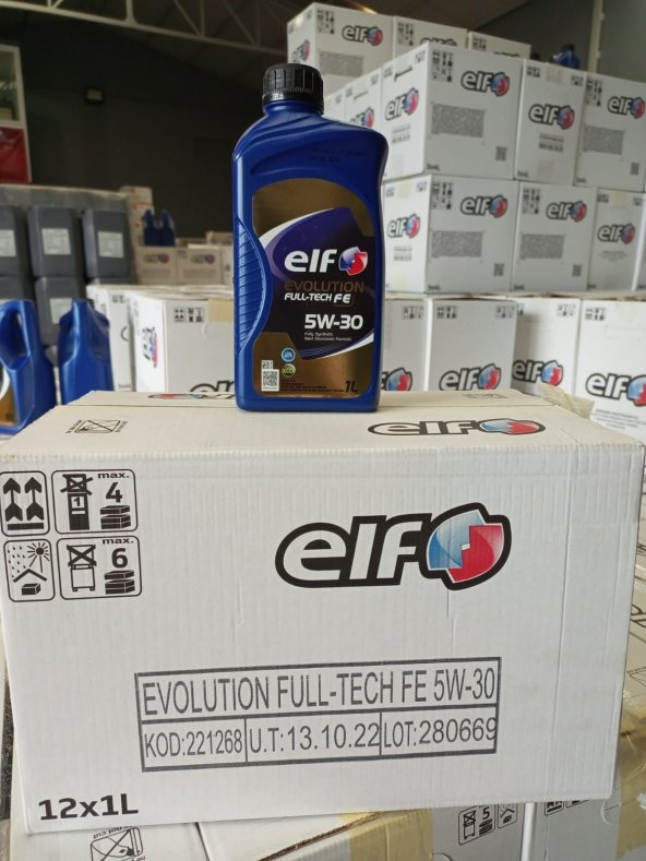 Elf Evolution Full-Tech Fe 5w30 Motor Yağı 1 Lt(12 adet)1 koli