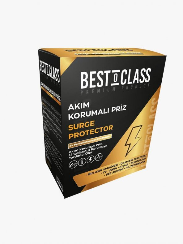 BESTOCLASS PREMİUM PRODUCT AKIM KORUMALI PRİZ - 2