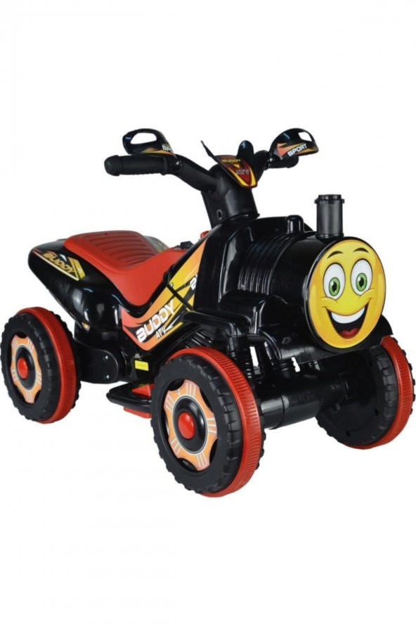 Uj Toys 6v Akülü Atv Buddy Siyah