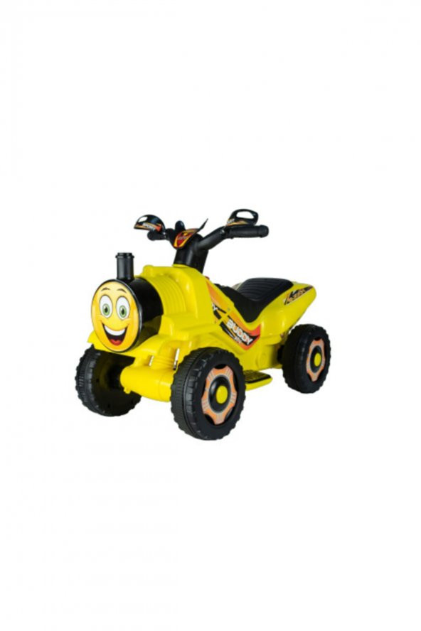 Uj Toys Işıklı Ve Müzikli Buddy 6v Akülü Mini Atv-sarı( 2-3-4 Yaşlara Uygun) - Resim 2