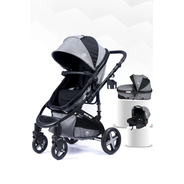Maxi Taxi Fast Pro Alüminyum Travel Sistem Bebek Arabası - 4
