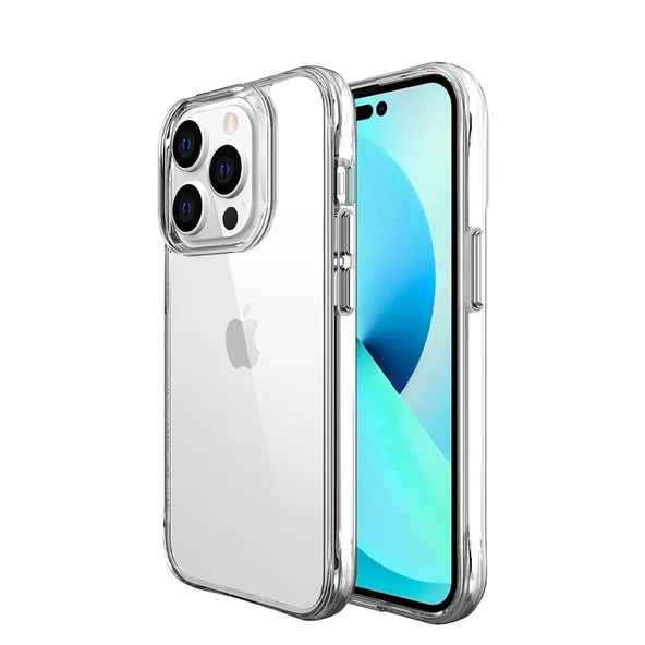 Gpack Apple iPhone 14 Pro Kılıf Okka Crystal Tpu Shockproof Kapak