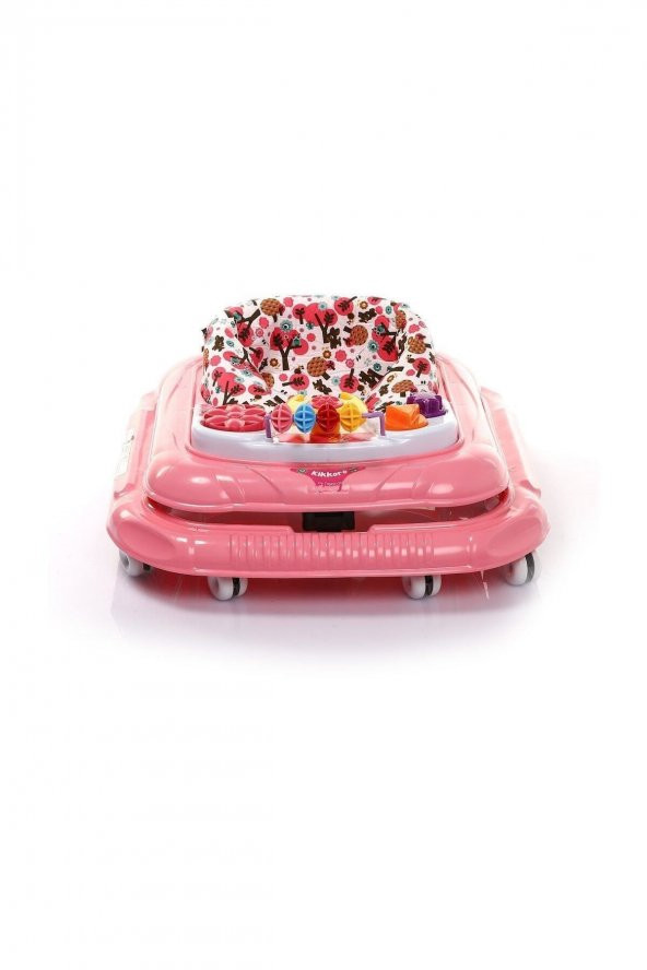Kikkoro Speedy Tekerlekli Bebek Yürüteci Pembe / - 2