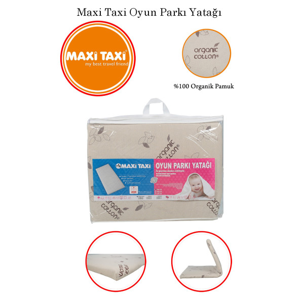 Maxi Taxi Oyun Parkı Yatağı Organic Cotton