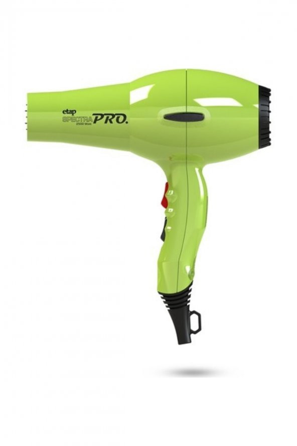 Spectra Pro Profesyonel Seri İtalyan Motor 2500 Watt Yeşil Fön Makinesi