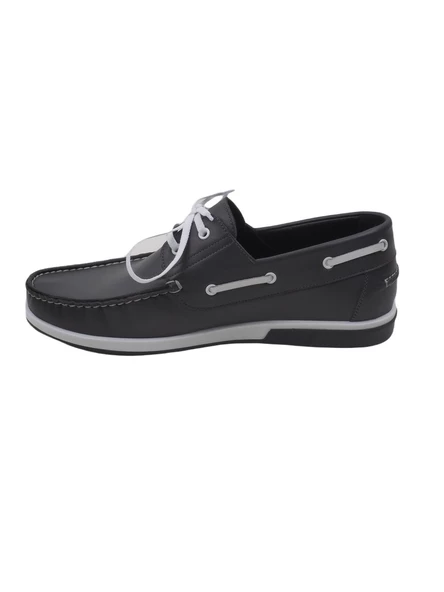 GRİ ERKEK LOAFER AYAKKABI CHELSY - 3