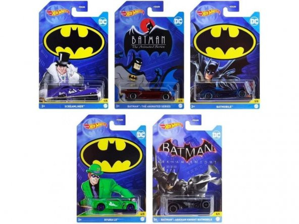 Hot Wheels HDG89 Batman Set