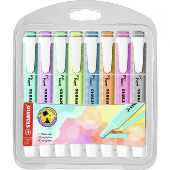 Umur Stabılo Swing Cool Pastel 8li Paket