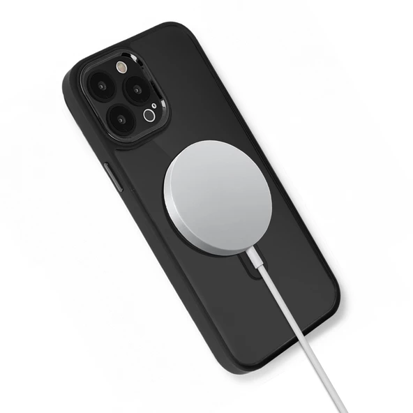 iPhone 12 Pro Kılıf Magsafe Özellikli Unix Silikon Kapak - 7