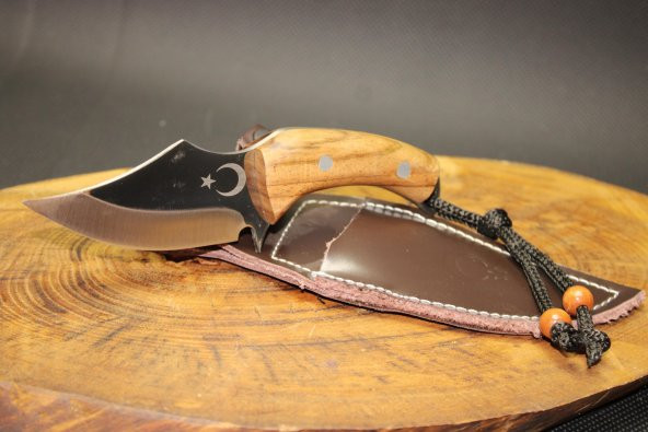 16 cm Komple Çelik El Yapımı Mini Avcı Bıçağı