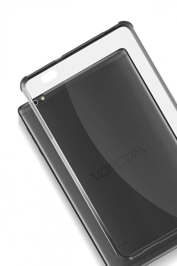 Vorcom S12 Ve Sxpro Tablet Uyumlu Şeffaf Kılıf - 2