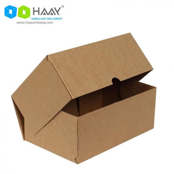 HAAY AMBALAJ 20x13x5cm E-ticaret Kargo Kutusu 4 Nokta-kraft (30 ADET)