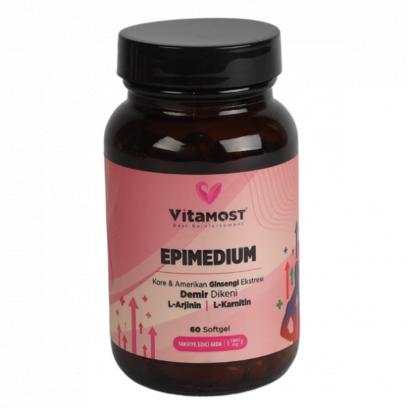 Vitamost Epimedium 60 Yumuşak Kapsül