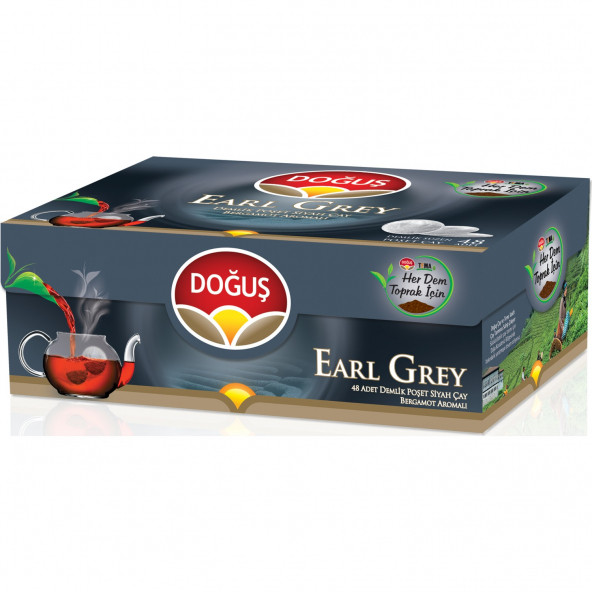 Doğuş Earl Grey Demlik Poşet 48 Li 153 Gr