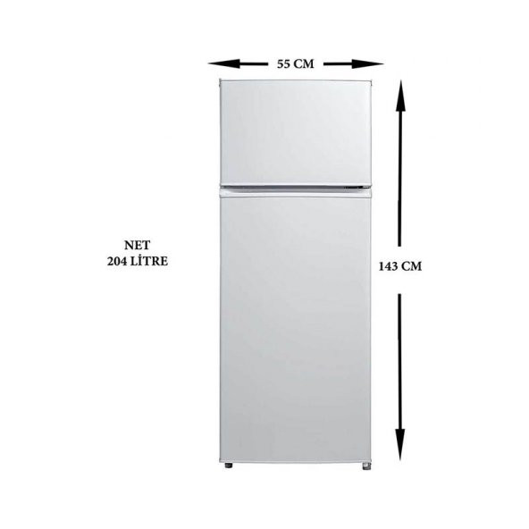 Dijitsu DBD200 TMF Statik Buzdolabı - 2