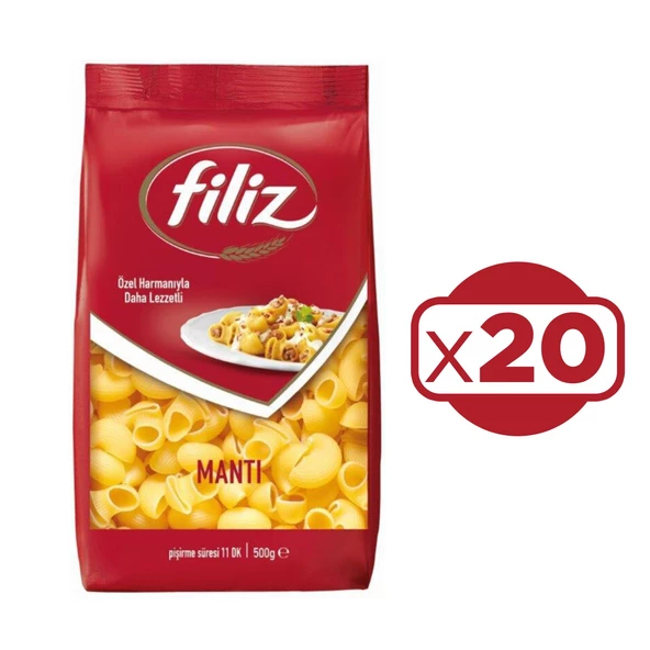 Filiz Makarna Mantı 500gr X 20 Adet