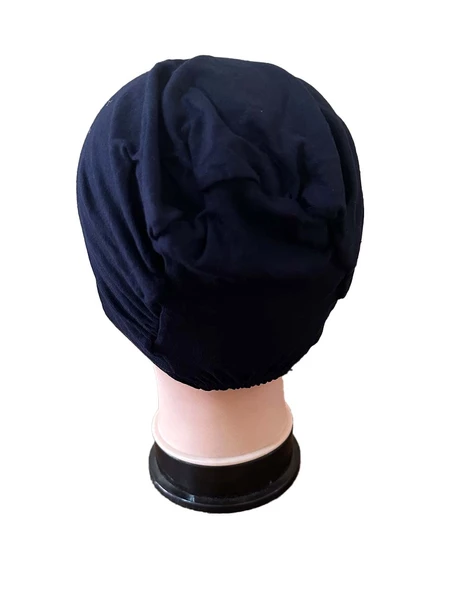 Likralı Geçmeli Kolay Kullanım Bağcıksız Bone  LACİVERT - 3