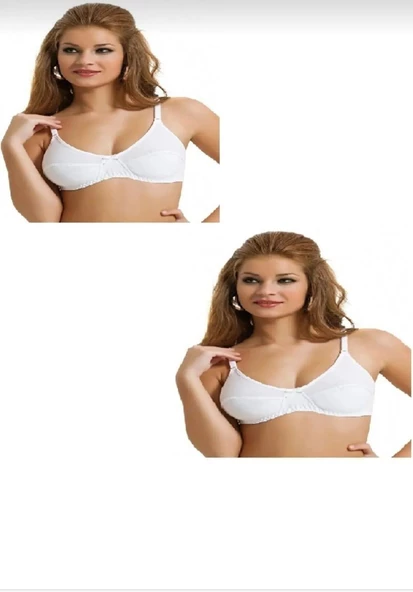 NBB 1180 BAYAN PENYE SÜTYEN 2 ADET BEYAZ 90