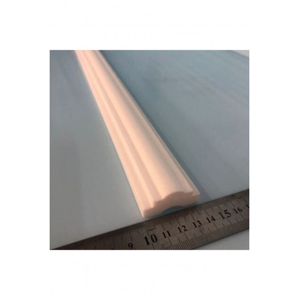 10 Adet (10 mt)  Dekoratif Strafor Köpük Çıta (4 Cm'lik) - 1 METRE - 3
