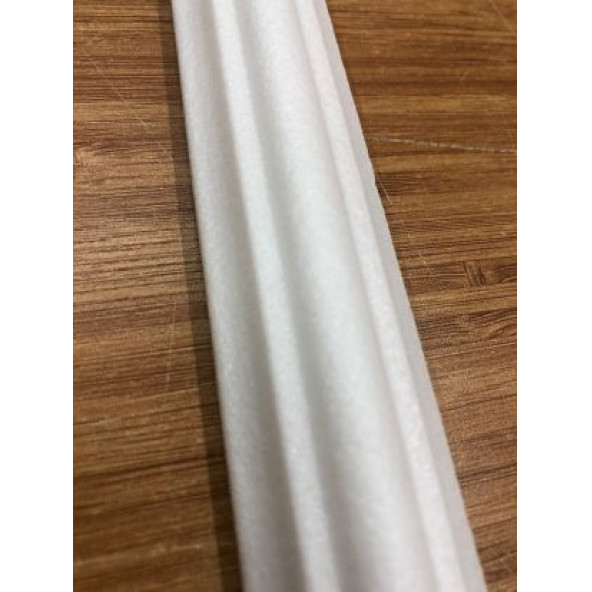 50 Adet  (1 metre) Dekoratif Strafor Köpük Çıta (3 Cm Genişlik) - 3