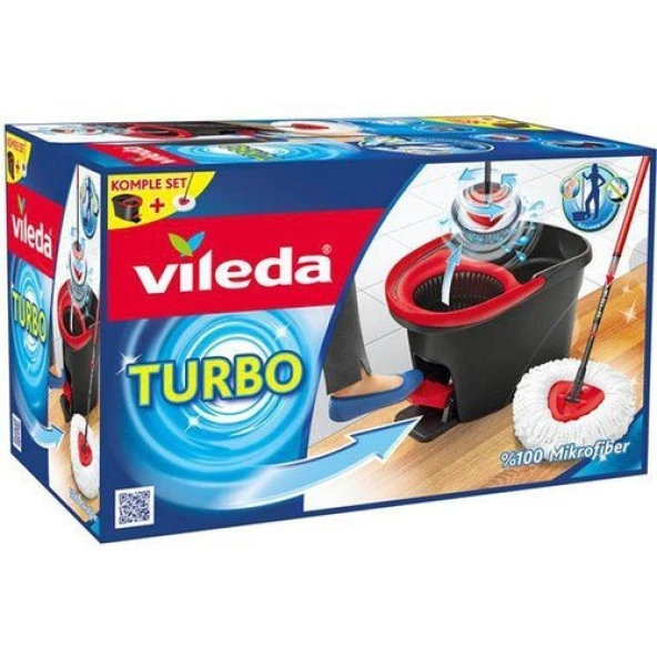 Vileda Turbo Pedallı Temizlik Sistemi