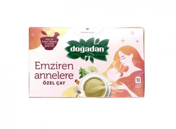 Doğadan Emziren Annelere Özel Çay 18 Poşet