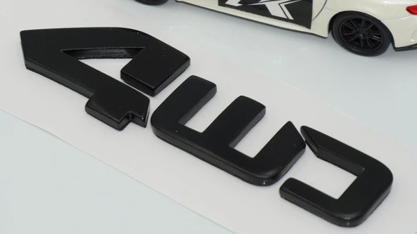 DK Tuning Tucson 05-09 4WD Bagaj Siyah Yazı Logo Hyundai İle Uyumlu - Resim 4