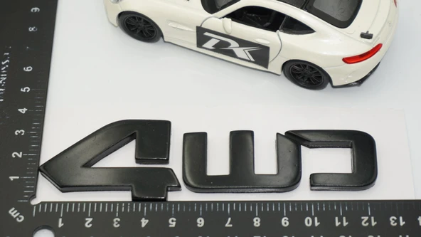 DK Tuning Tucson 05-09 4WD Bagaj Siyah Yazı Logo Hyundai İle Uyumlu - Resim 2