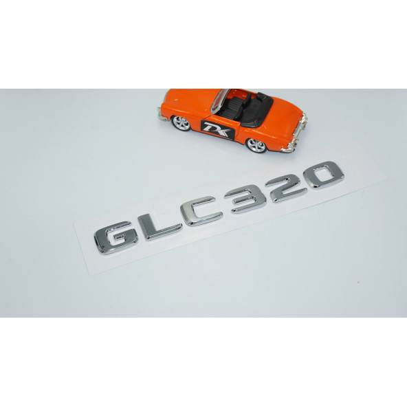 DK Tuning GLC 320 Bagaj Krom ABS Yazı Logo Benz İle Uyumlu - 2