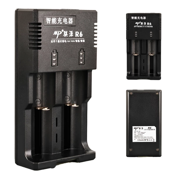 Beston R6 Aa/aaa/ni-mh/lityum İon/c Boy/123a/16340/10440/14500/18350/18490/17550/17670/18650/22650/26650 Pil Şarj Cihazı-92148