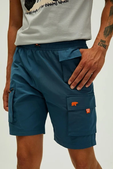 Bad Bear 22.01.11.002-C41 Toleda Erkek Kargo Şort - Resim 6