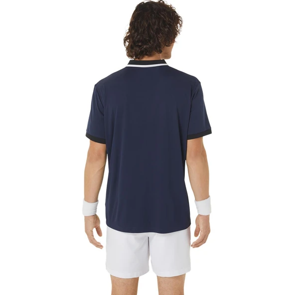 Asics 2041A256-401 Court Erkek Polo T-Shirt - 4