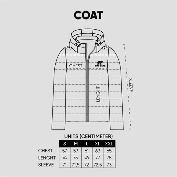Bad Bear 22.02.15.002-C07 Steward Puffer Erkek Mont - 2