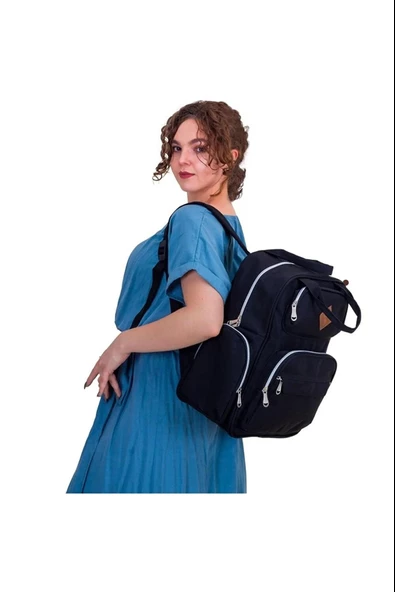 Papuç Sepeti 3112 Anne Bebek Bakım Çantası - 4