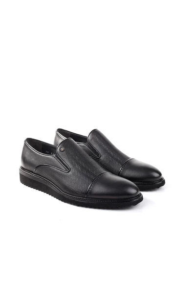 Smart 3445 Erkek Hakiki Deri Ortopedik Günlük Ayakkabı - Resim 2