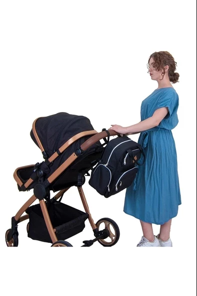 Papuç Sepeti 3112 Anne Bebek Bakım Çantası - 11