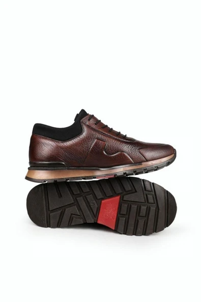 Voyager 5333 Erkek Hakiki Deri Günlük Ayakkabı - Resim 8