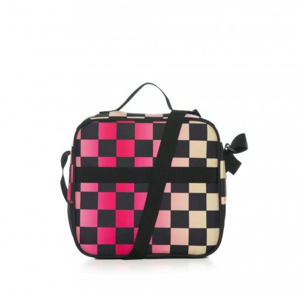 No Fear Beslenme Çantası Pembe Damalı - 3